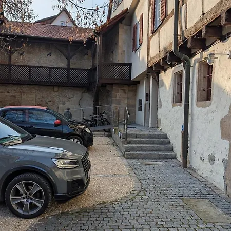 Twin In A Historic Half-timbered House Apartament