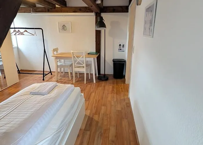 公寓 Twin In A Historic Half-timbered House 罗滕堡